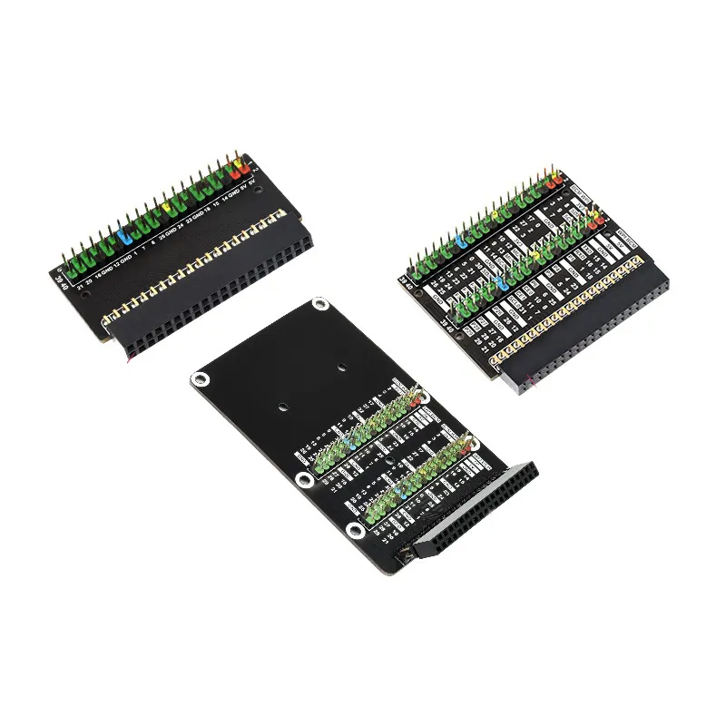 Modul adaptor antarmuka Raspberry Pi 400 ekspansi antarmuka GPIO single/double/oblique