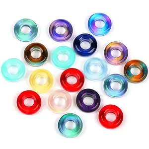 Fashion DIY 10mm transparent spacer beads crystal abacus wheels beads glass beads for jewelry making wholesale