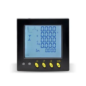 MS3UI5C Volt/Amp/Hz/Watt voltímetro digital amperímetro painel medidor de energia trifásico