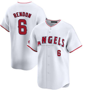 2025 hommes grande taille Los Angeles maison limitée maillot chemises de baseball uniformes brodés blancs personnalisés avec Logos cousus - Product Image 2
