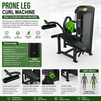 Machine à curls des ischio-jambiers SK- Commercial, en acier Q235 de 3,0 mm, revêtement poudré, équipement de musculation pour salle de sport avec sélecteur de poids