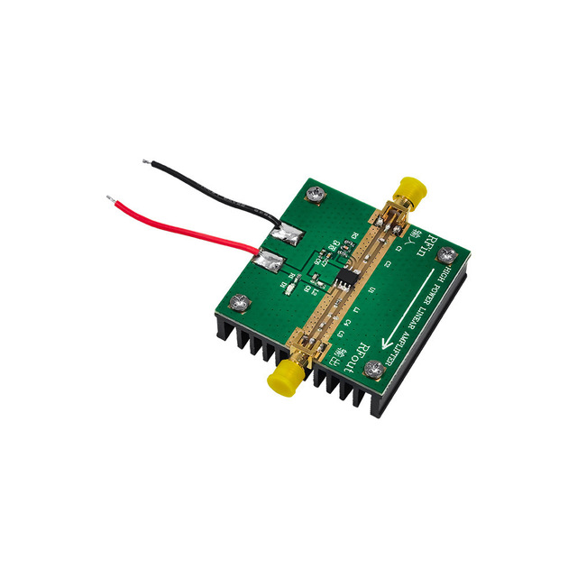 RF2126 RF Amplifier 2.4GHz 1W WIFI Bluetooth Amplifier Picture Transmission Amplifier Device with Heat Dissipation
