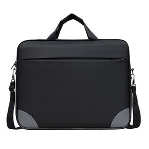 Unisex Oxford Zipper Softback Shoulder Straps Portable Lightweight Canvas Lining Business Services Sleeve Women's Laptop <b>Bag</b>. - Product Image 2
