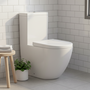Inodoro de agua japonés moderno, inodoro de doble descarga, artículos sanitarios de cerámica de una pieza, <span class=keywords><strong>certificado</strong></span> P-Trap PP, incluye control remoto - Product Image 2