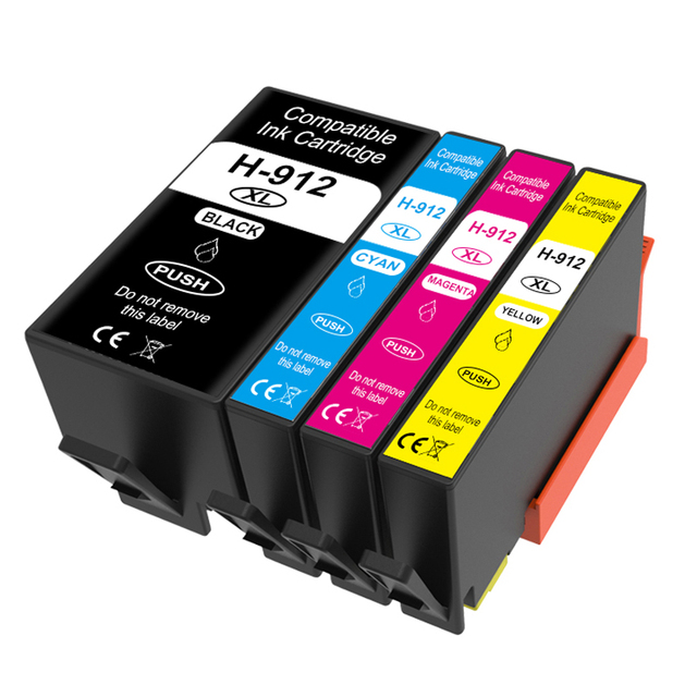 Compatible for HP 912XL Ink Cartridge HP OfficeJet 8012 8014 8015 8017 OfficeJet Pro 8022 8023 8024 8025 AIO Inkjet Cartridge