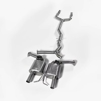 Système d'échappement Catback Performance en Titane avec Silencieux Valvetronic pour Mercedes-Benz C43 C63 AMG W205 3.0T, Commande à Distance des Valves ODM