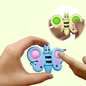 Nuevo Juguete Antiestrés de Plástico Unisex, Spinner de Mariposa, Burbujas Pop, Juego de Presionar para Niños - Product Image 2