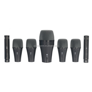 Kit de Micrófonos para Batería E900 de 7 Piezas con Estuche de Plástico <span class=keywords><strong>E906</strong></span> E904 E902, Micrófono de Batería con Cable para Grabación en Escenario, Kit de Micrófonos para Instrumentos de Batería - Product Image 3