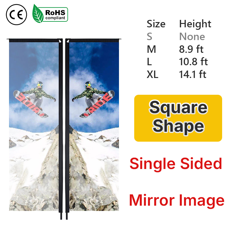 Forma quadrata   Lato singolo