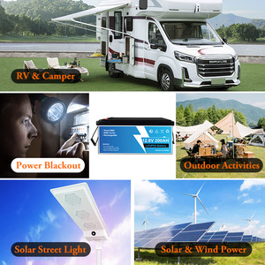 แบตเตอรี่พลังงานแสงอาทิตย์ 200ah ลิเธียมไอออน แบตเตอรี่ตะกั่วคริสตัลสำหรับ - Product Image 4