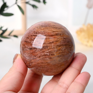 Esfera de Cuarzo de Mil Capas Pulida a Mano, Bola de Cristal Curativa de Piedras Preciosas Naturales al por Mayor para Decoración del Hogar - Product Image 5