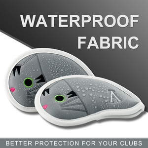 Funda Protectora para Cabeza de Putter de Golf, de Cuero PU Bordado Impermeable, Marca OEM, Estilo Popular, Personalizable - Product Image 3