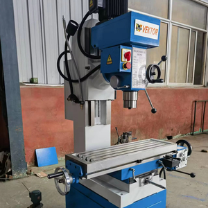 Venta Directa de Fábrica, Máquina de Perforación y Fresado Pequeña ZX50C, Mini Máquina Vertical para Trabajar Metales - Product Image 1
