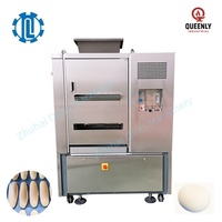 Machine automatique commerciale de division et de façonnage de pâte, moteur en acier inoxydable 304, capacité de 6000 pièces/heure pour tortillas et pain naan