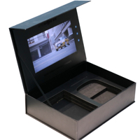 Promotion : Boîte Cadeau Faite Main avec Écran LCD Blanc 7 Pouces, Design Musical Fée, Ange, Animal, Artisanat en Papier à Collectionner