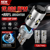 Ampoule LED G-View T20 CANBUS 1157 BAY15D P21/5W 7443 W21/5W sans erreur, pour feux de jour, frein et marche arrière, 12V