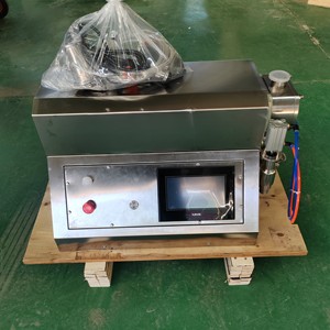Pompe doseuse rotative semi-automatique à commande PLC avec auto-étalonnage pour miel, confiture, soda, lait, en acier inoxydable, de type bureau - Product Image 1