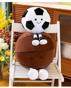 Muñeco de Peluche Personalizado de la Copa <span class=keywords><strong>Mundial</strong></span> de Fútbol, Juguete de Peluche de Fútbol para Niños, Fabricación Personalizada, Algodón PP - Product Image 2