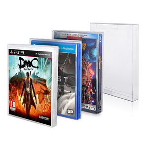 Pha Lê Rõ Ràng Bảo Vệ Trường Hợp Nhựa Video Trò Chơi Hộp Bảo Vệ Cho Ps5 PS4 PS3 Xbox Một Loạt X <span class=keywords><strong>CD</strong></span> DVD Bảo Vệ Hiển Thị Trường Hợp - Product Image 2