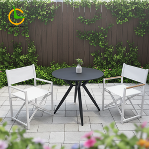 Chaises de jardin contemporaines imperméables et résistantes au soleil pour patio, pique-nique, camping, pêche, chaise pliante d'extérieur pour événements - Product Image 1