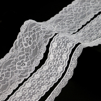 Fantaisie Non Élastique Polyester/Nylon Organza OEKO-TEX Certifié Petit Étroit Belle Bord De Dentelle Garnitures pour Robe