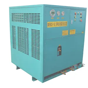 old air conditioners freon recovery machine disassembly line 10HP 7HP 25HP oil less refrigerant recovery machine