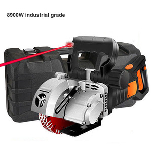 Macchina elettrica ad alta potenza di scanalatura della parete utilizzata per il pavimento del cemento/barra d'acciaio/marmo/asfalto strada strumento di taglio 8900W - Product Image 1
