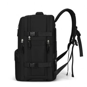 Sac à dos étudiant personnalisé en PU et nylon Oxford, étanche avec port USB, tendance 2026, sac de voyage scolaire pour hommes et femmes, style élégant - Product Image 4