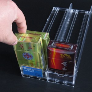 Poussoir d'étagère réglable en largeur en plastique, vente en gros en Chine, pour accessoires de présentation en supermarché (ODM) - Product Image 5