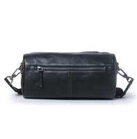 Heren Echt Lederen Crossbody Tas Luxe Hoge Kwaliteit Grote Capaciteit Draagbare Schoudertas Voor Dagelijks Gebruik