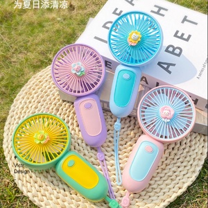 Creative Ultra-Quiet Convenient High Quality for Students Office Workers Cute Small Cooling <b>Mini</b> Wind Power Portable Fan - Product Image 3