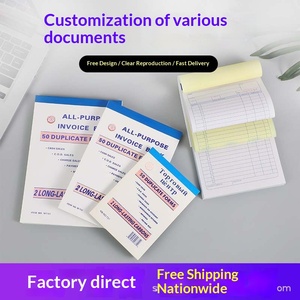 Libro de Facturas Personalizado sin Carbón C-1, Nota de Entrega para Comercio Exterior, Lista de Ventas con Empaque Personalizado, Recibo/Factura en Inglés - Product Image 5