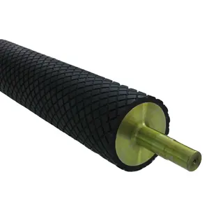 China factory outlet polyurethane heat-resistant and oil-resistant rubber roller.