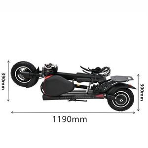 Portatile 800W al litio pieghevole Scooter elettrico adulti 150kg capacità di carico Brushless in lega di alluminio IP54 impermeabile 40KM <span class=keywords><strong>Max</strong></span> - Product Image 5