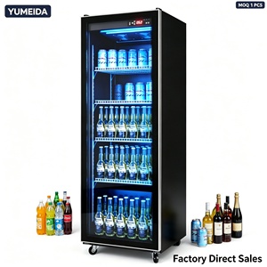 Refrigerador Exhibidor de Bebidas de Una Puerta con Iluminación LED Brillante y Ruedas Giratorias para Uso en Bares de Hotel, Venta Directa de Fábrica - Product Image 2