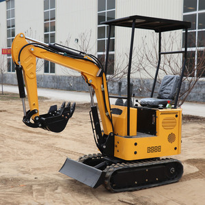Miniexcavadora Somate de 1.0 Tonelada, Excavadora Compacta para Jardín, con Certificación CE, Motor y Caja de Cambios de Giro Corto, de Fábrica OEM - Product Image 3
