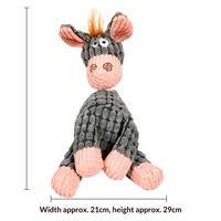 Jouet interactif sonore en peluche pour chien, résistant aux morsures, pour la dentition, produits pour chiens, vente en gros