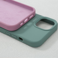 Étui de protection en silicone liquide de luxe original pour iPhone 16 Pro Max 15 Plus avec silicone souple et poignée pour téléphone par pour Apple