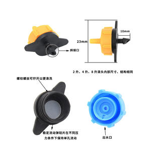 Tête de distribution à compensation de pression pour l'irrigation goutte à goutte de jardin, stabilisateur de débit 2L 4L 8L - Product Image 5