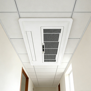 Unité de ventilation à cassette murale 1 voie pour système d'eau réfrigérée hydronique avec vanne pour contrôle de zone - Product Image 1