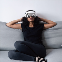 Masseur électrique pour la tête, les yeux et le cou Breo Official IDream5s, avec chaleur, pétrissage, pression, contrôle par application et batterie au lithium.