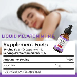 Gocce Liquide di Melatonina OEM per Favorire un Sonno Più Rapido e Più Lungo, Migliorare la Qualità del Sonno, Integratore di Melatonina per Adulti - Product Image 3