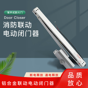 Cierre de Puerta Eléctrico Yadingdi de 65-120 kg, Dispositivo de Liberación Automática para Puertas Cortafuegos, Ideal para Centros Comerciales y Fábricas - Product Image 2