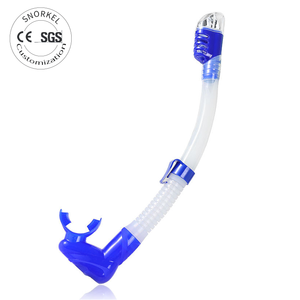 शीर्ष शुष्क वाल्व डाइविंग स्नॉर्कल पाइप सांस ट्यूब भोजन-ग्रेड सिलिकॉन मुखपत्र वयस्क तैराकी उपकरण - Product Image 1