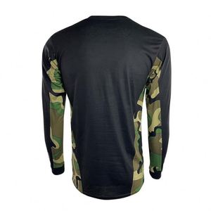 Camisas de pesca personalizadas de manga larga de poliéster UV de rendimiento de pesca de secado rápido transpirable sublimado para hombres - Product Image 6