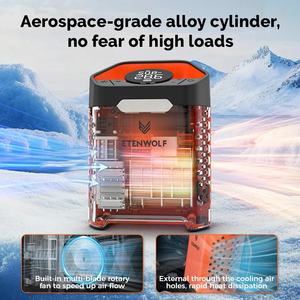 V3 휴대용 플라스틱 타이어 인플레이터 펌프 160 PSI 자동차 컴프레서 100% 듀티 사이클 7800mAh 에어 펌프 자동차 오토바이용 - Product Image 4