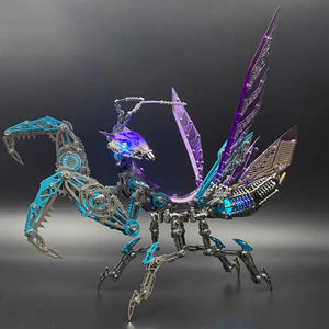 Rompecabezas 3D Mecánico <span class=keywords><strong>Mantis</strong></span> de +1000 Piezas, Juguete Educativo DIY, Modelo de Metal para Armar, Regalo Creativo Hecho a Mano para Adolescentes, 4 Estrellas, +7 Horas - Product Image 4