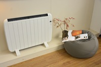 Radiateur mural silencieux à économie d'énergie 1200W, contrôlé par application, télécommande, protection contre la surchauffe, aluminium 249