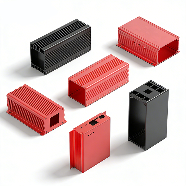 Customizable Extruded Aluminum Enclosure Box IP54 Waterproof Dustproof for Electrical Junction Box
