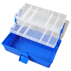 29,4*18,7*14cm 678G plástico duro <span class=keywords><strong>3</strong></span> <span class=keywords><strong>bandejas</strong></span> carpa Señuelos <span class=keywords><strong>de</strong></span> <span class=keywords><strong>Pesca</strong></span> sistema <span class=keywords><strong>de</strong></span> almacenamiento voladizo <span class=keywords><strong>caja</strong></span> <span class=keywords><strong>de</strong></span> aparejos <span class=keywords><strong>de</strong></span> <span class=keywords><strong>pesca</strong></span> señuelo <span class=keywords><strong>caja</strong></span> <span class=keywords><strong>de</strong></span> anzuelo - Product Image 3